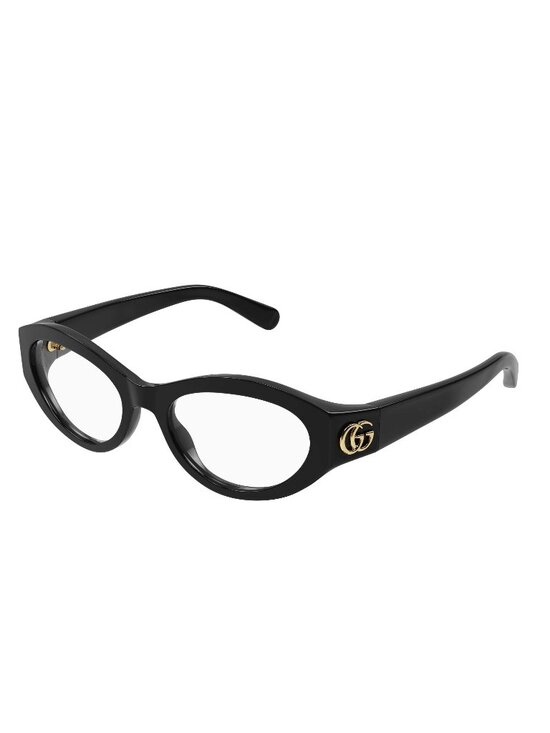 NEW GUCCI CAT EYE EYEGLASSES GUCCI GG1405O 001 BLACK CLEAR EYEWEAR